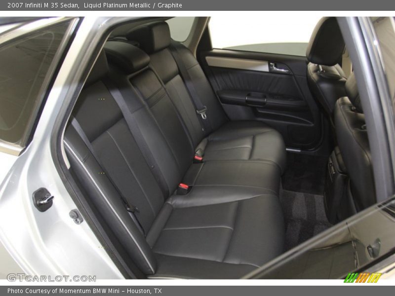 Liquid Platinum Metallic / Graphite 2007 Infiniti M 35 Sedan