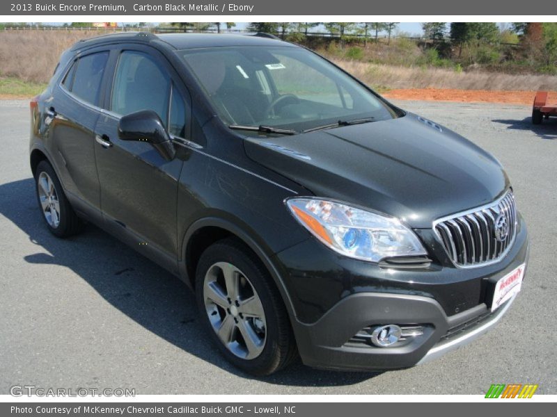 Carbon Black Metallic / Ebony 2013 Buick Encore Premium