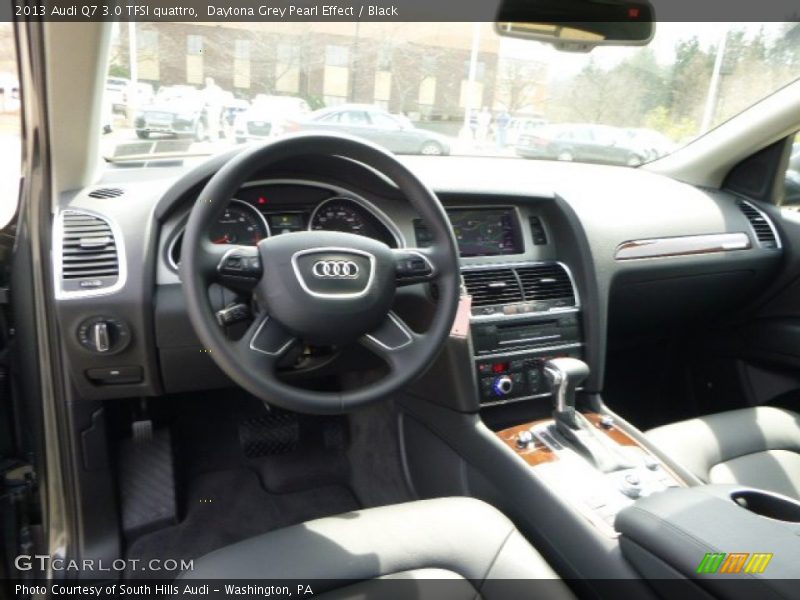 Daytona Grey Pearl Effect / Black 2013 Audi Q7 3.0 TFSI quattro