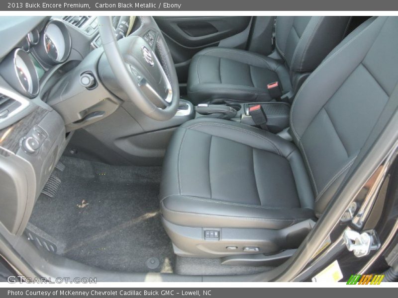 Carbon Black Metallic / Ebony 2013 Buick Encore Premium