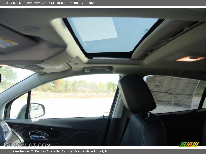 Carbon Black Metallic / Ebony 2013 Buick Encore Premium