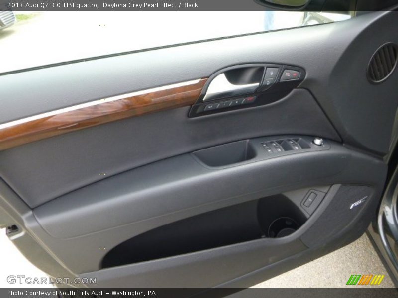 Daytona Grey Pearl Effect / Black 2013 Audi Q7 3.0 TFSI quattro