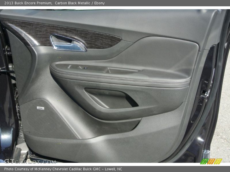 Carbon Black Metallic / Ebony 2013 Buick Encore Premium
