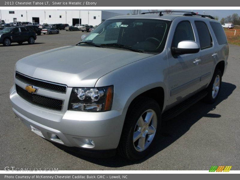 Silver Ice Metallic / Ebony 2013 Chevrolet Tahoe LT