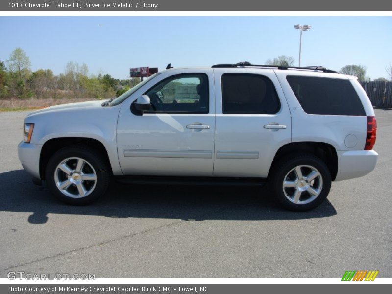 Silver Ice Metallic / Ebony 2013 Chevrolet Tahoe LT