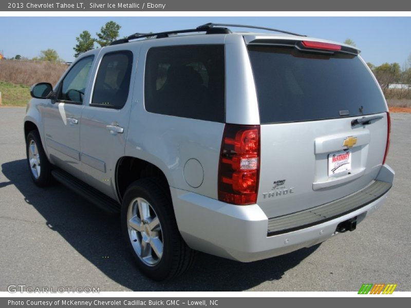 Silver Ice Metallic / Ebony 2013 Chevrolet Tahoe LT