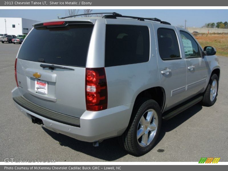 Silver Ice Metallic / Ebony 2013 Chevrolet Tahoe LT