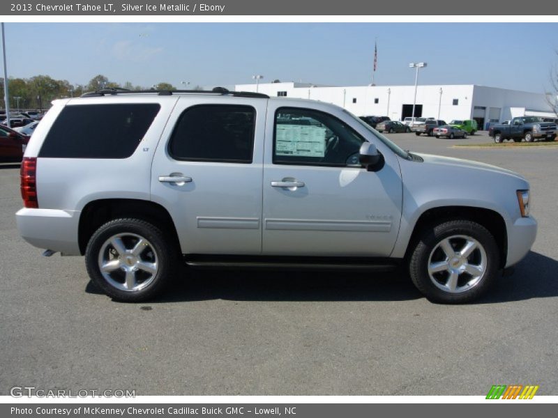 Silver Ice Metallic / Ebony 2013 Chevrolet Tahoe LT