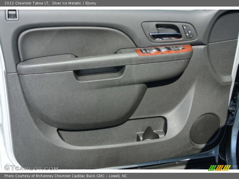 Silver Ice Metallic / Ebony 2013 Chevrolet Tahoe LT