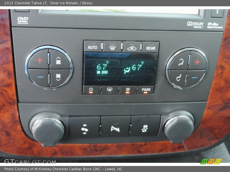 Silver Ice Metallic / Ebony 2013 Chevrolet Tahoe LT