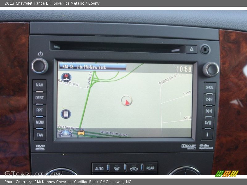 Silver Ice Metallic / Ebony 2013 Chevrolet Tahoe LT