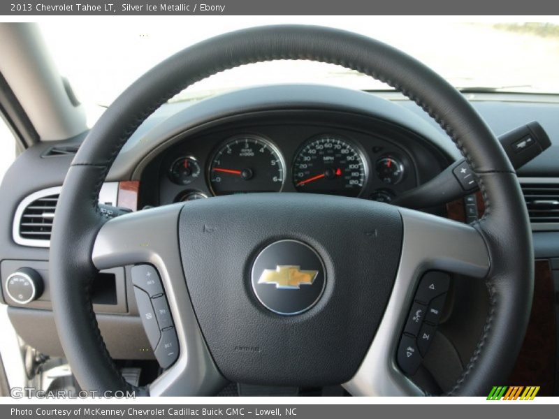 Silver Ice Metallic / Ebony 2013 Chevrolet Tahoe LT