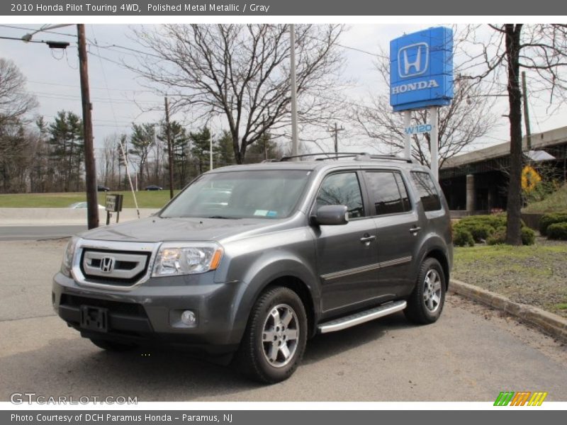 Polished Metal Metallic / Gray 2010 Honda Pilot Touring 4WD