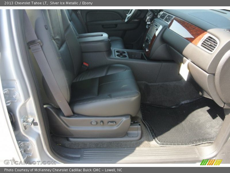 Silver Ice Metallic / Ebony 2013 Chevrolet Tahoe LT