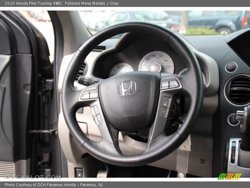 Polished Metal Metallic / Gray 2010 Honda Pilot Touring 4WD