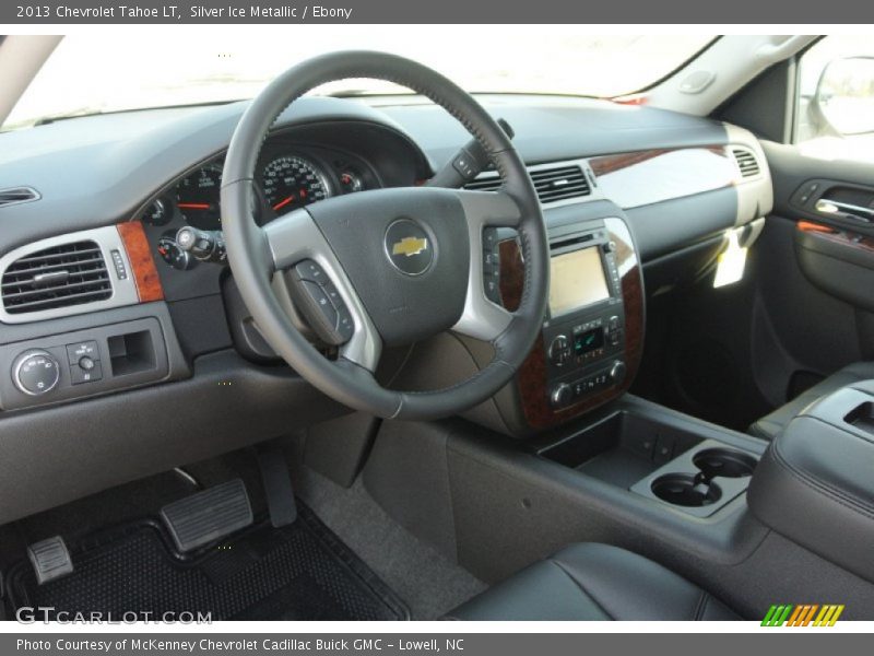 Silver Ice Metallic / Ebony 2013 Chevrolet Tahoe LT