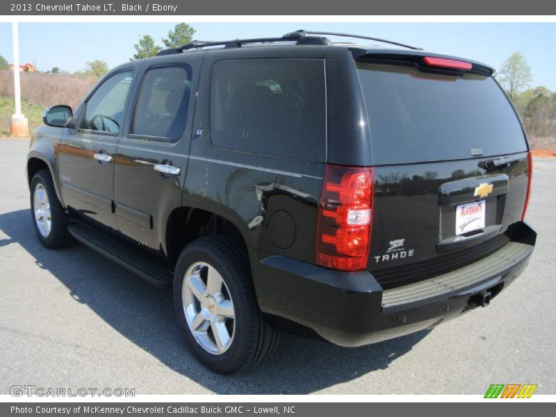 Black / Ebony 2013 Chevrolet Tahoe LT