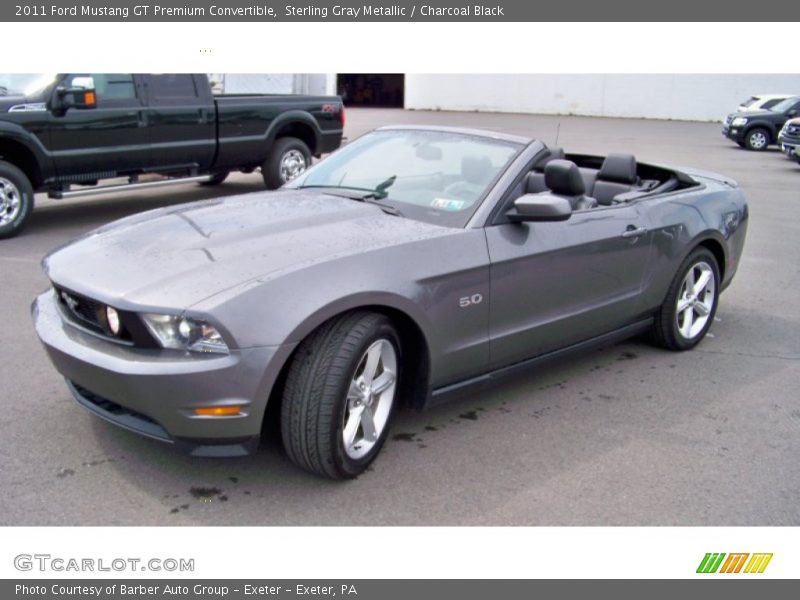 Front 3/4 View of 2011 Mustang GT Premium Convertible