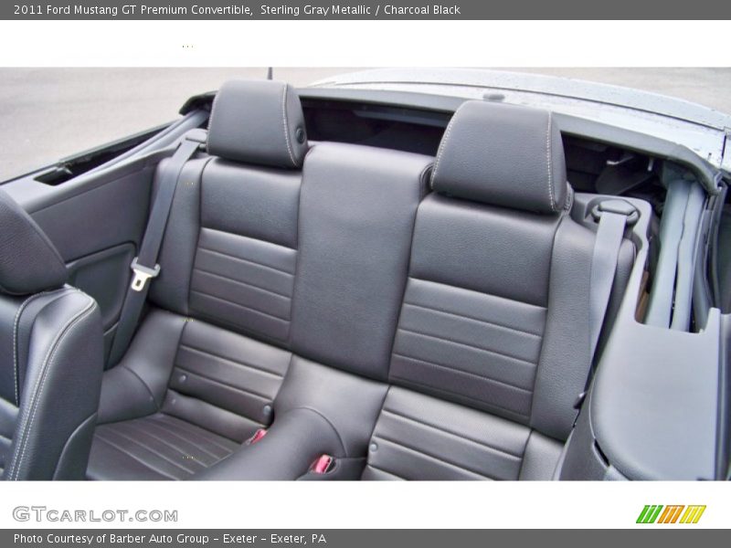 Sterling Gray Metallic / Charcoal Black 2011 Ford Mustang GT Premium Convertible