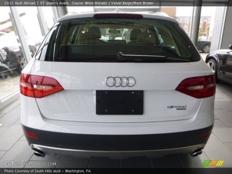 Glacier White Metallic / Velvet Beige/Moor Brown 2013 Audi Allroad 2.0T quattro Avant