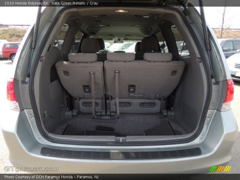 Slate Green Metallic / Gray 2010 Honda Odyssey EX