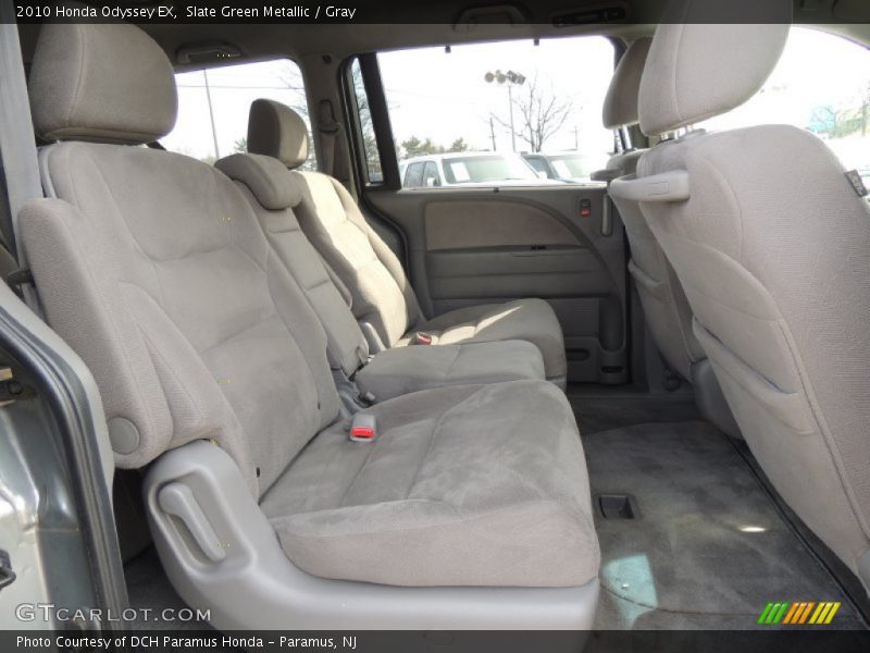 Slate Green Metallic / Gray 2010 Honda Odyssey EX