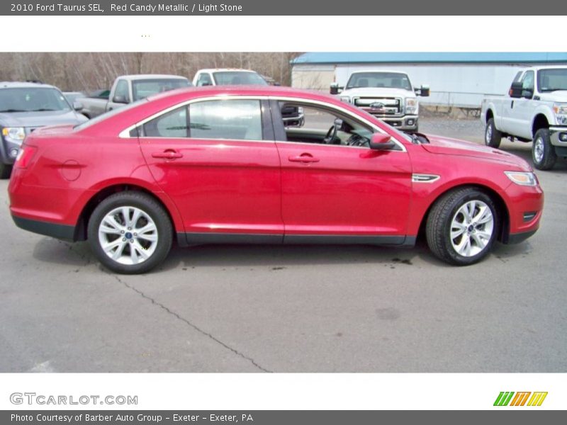  2010 Taurus SEL Red Candy Metallic