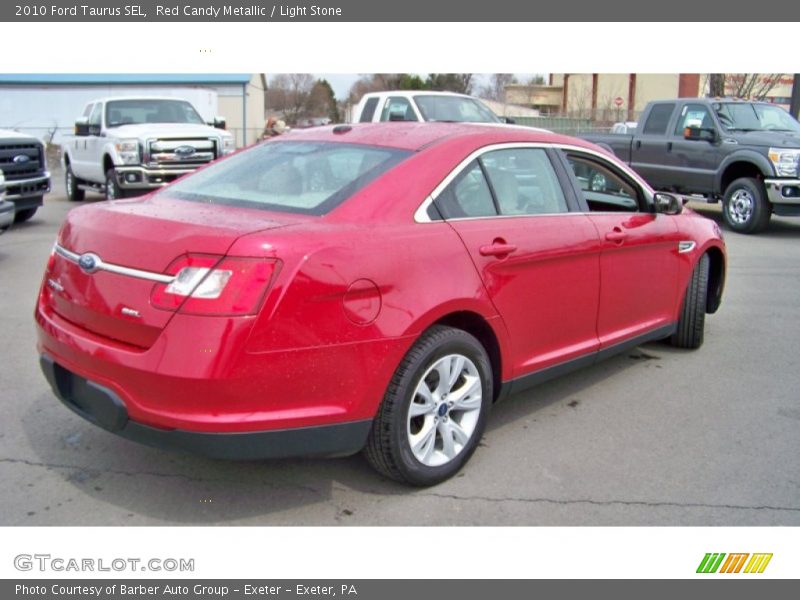  2010 Taurus SEL Red Candy Metallic