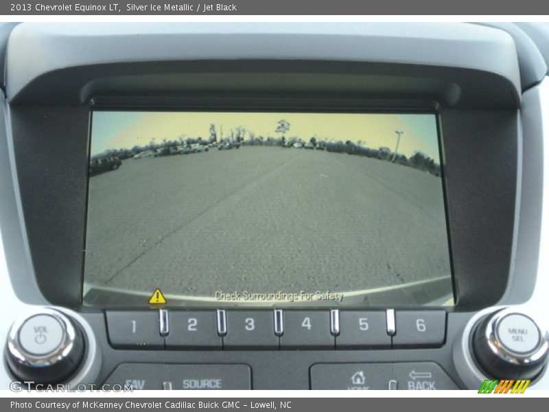 Silver Ice Metallic / Jet Black 2013 Chevrolet Equinox LT