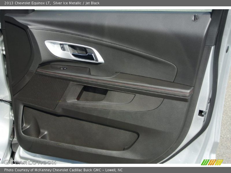 Silver Ice Metallic / Jet Black 2013 Chevrolet Equinox LT