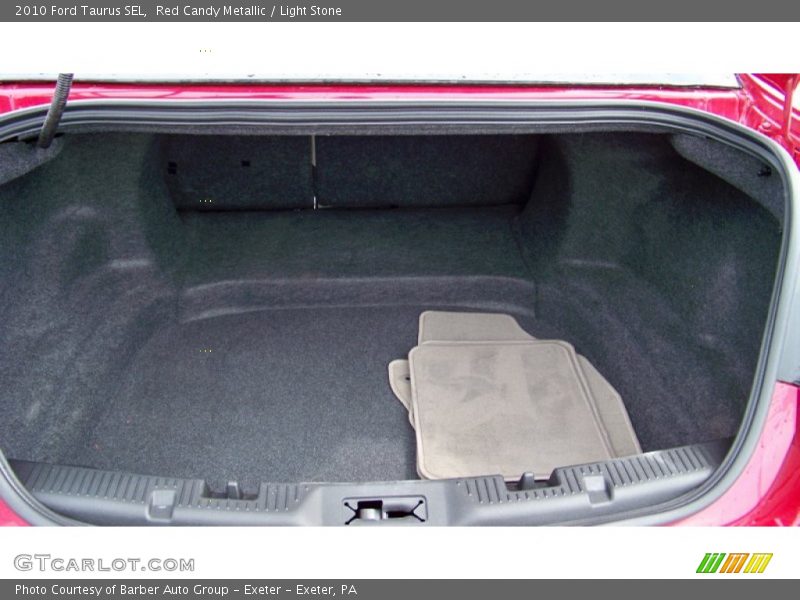  2010 Taurus SEL Trunk