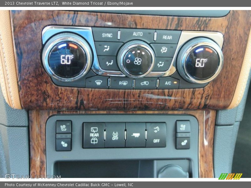 Controls of 2013 Traverse LTZ