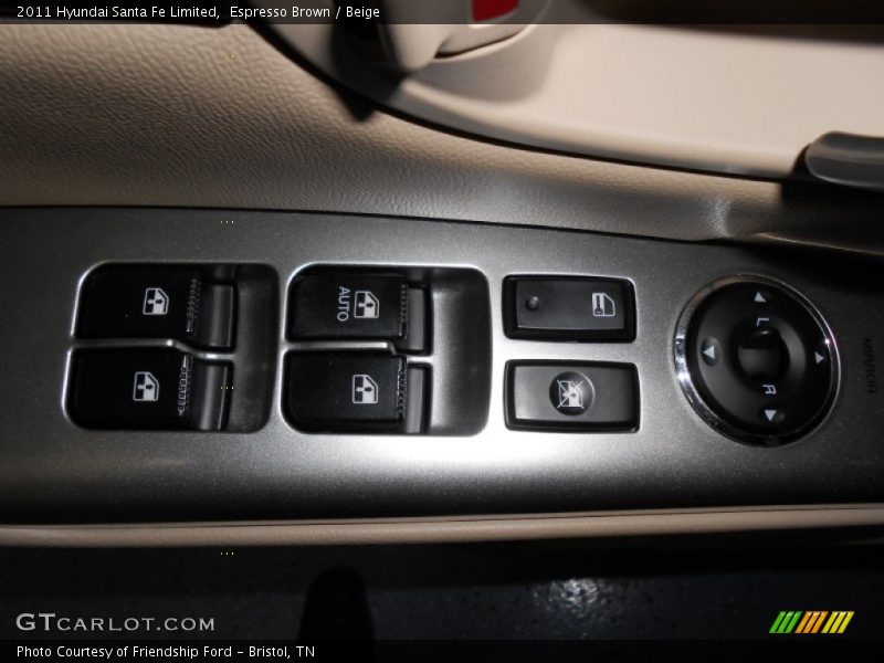 Espresso Brown / Beige 2011 Hyundai Santa Fe Limited