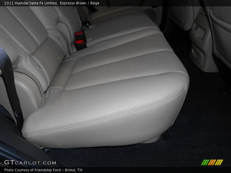Espresso Brown / Beige 2011 Hyundai Santa Fe Limited
