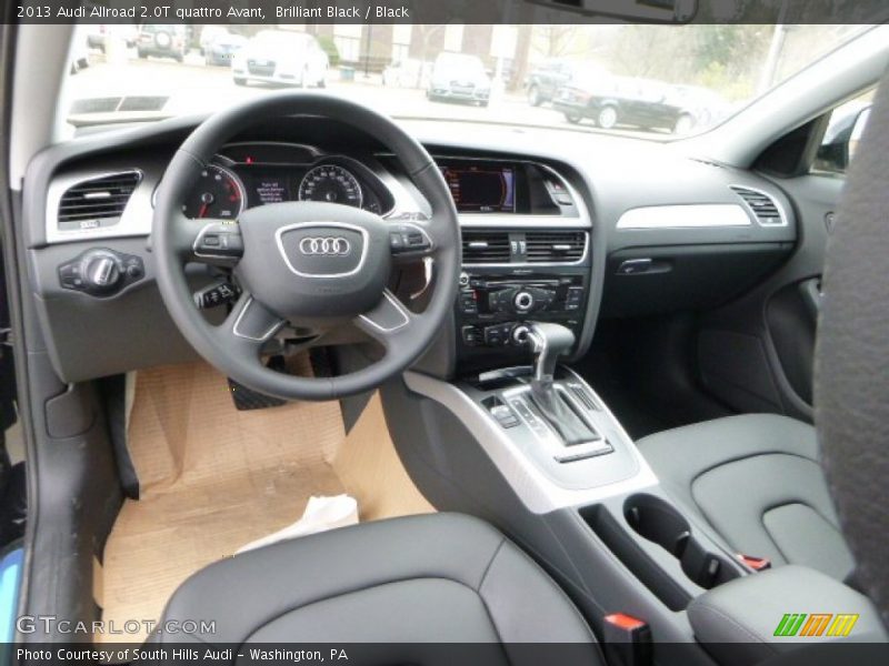 Black Interior - 2013 Allroad 2.0T quattro Avant 