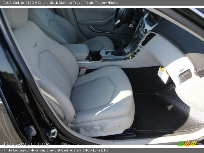 Black Diamond Tricoat / Light Titanium/Ebony 2013 Cadillac CTS 3.6 Sedan