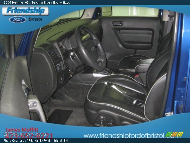 Superior Blue / Ebony Black 2006 Hummer H3