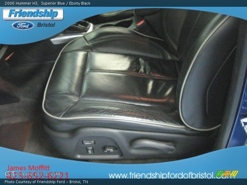 Superior Blue / Ebony Black 2006 Hummer H3
