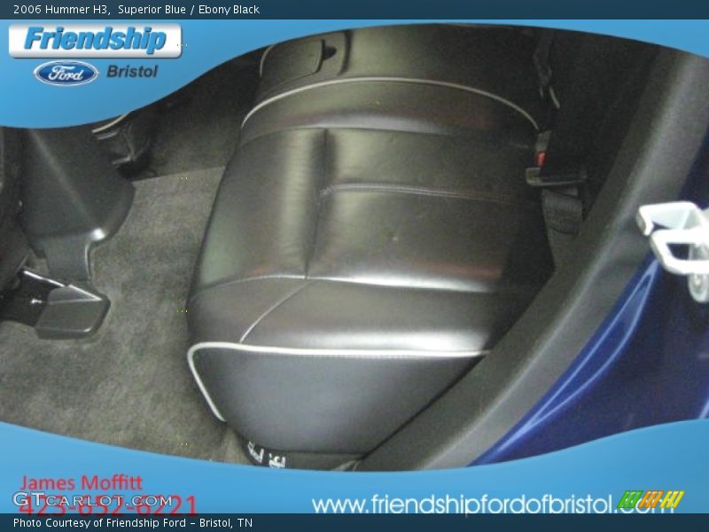 Superior Blue / Ebony Black 2006 Hummer H3