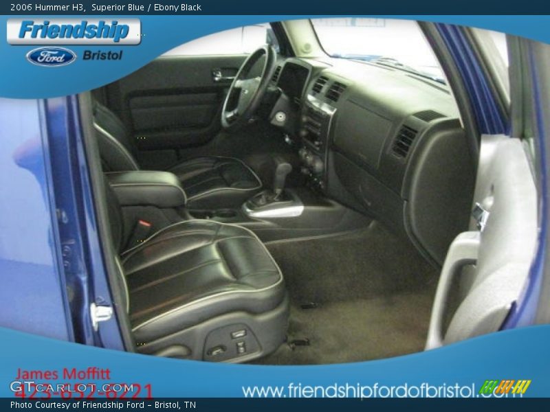 Superior Blue / Ebony Black 2006 Hummer H3