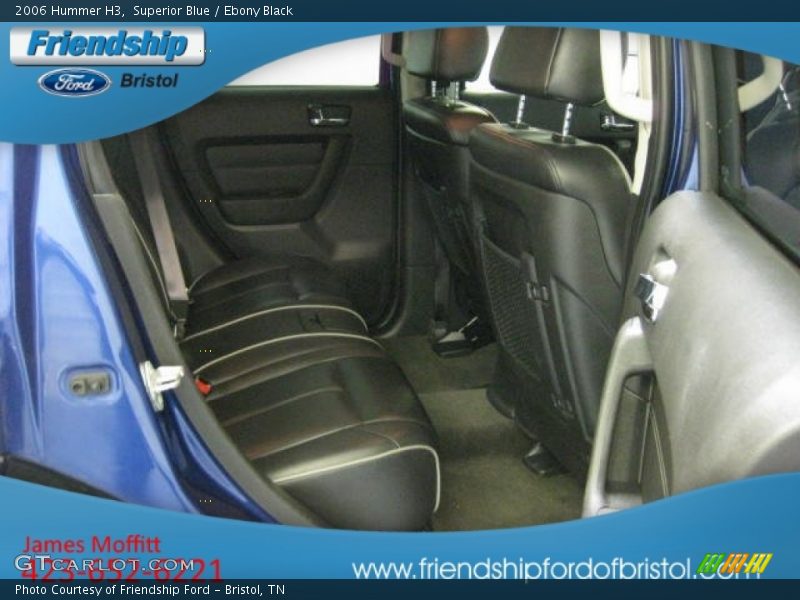 Superior Blue / Ebony Black 2006 Hummer H3
