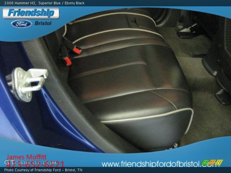 Superior Blue / Ebony Black 2006 Hummer H3