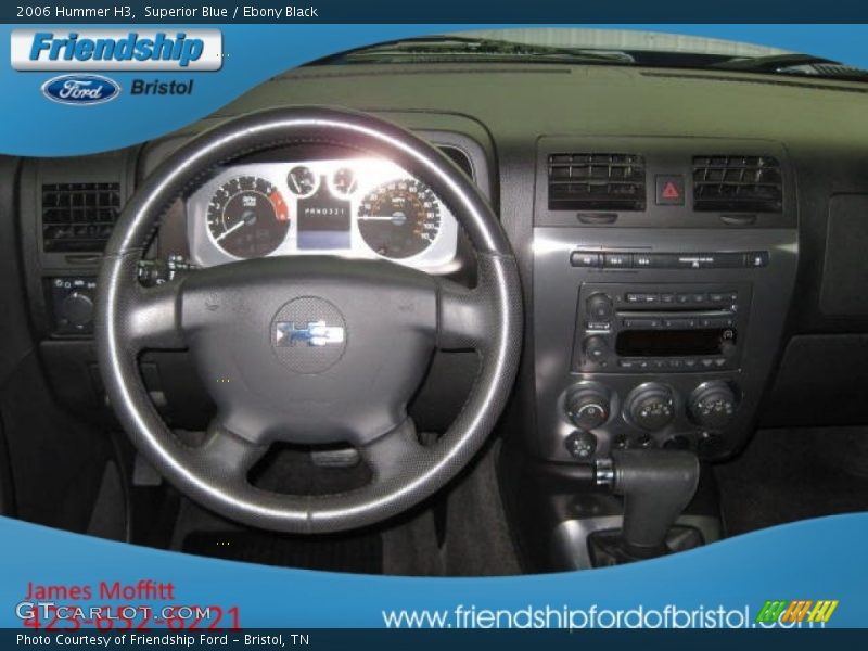 Superior Blue / Ebony Black 2006 Hummer H3
