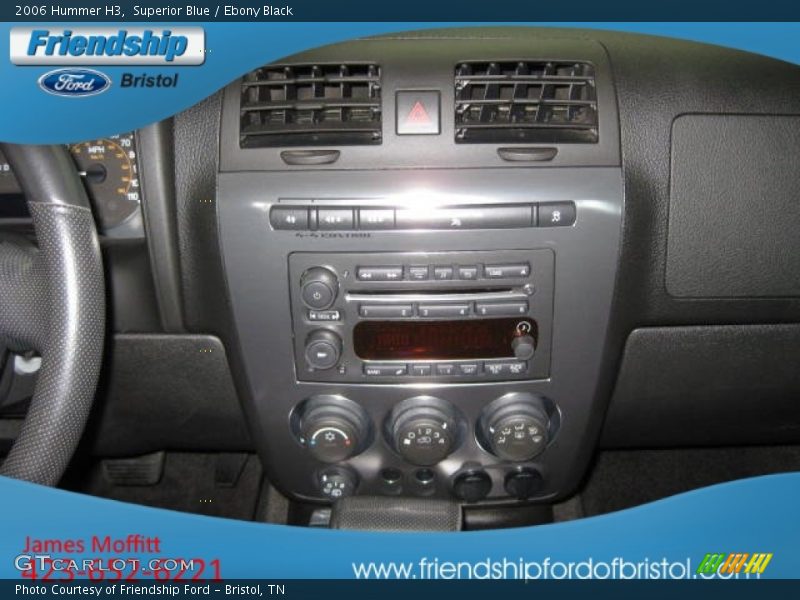 Superior Blue / Ebony Black 2006 Hummer H3