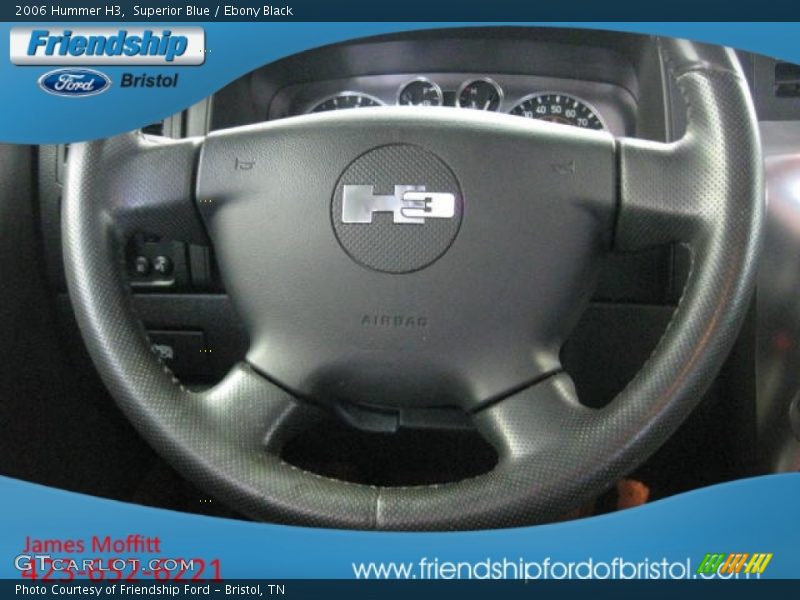 Superior Blue / Ebony Black 2006 Hummer H3