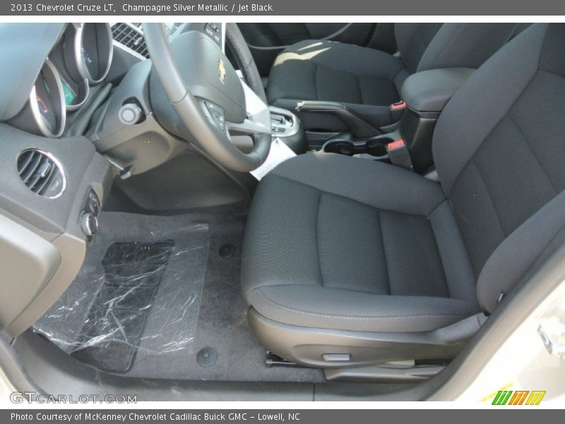Champagne Silver Metallic / Jet Black 2013 Chevrolet Cruze LT