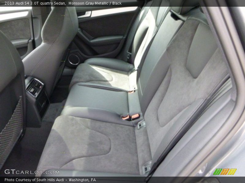 Rear Seat of 2013 S4 3.0T quattro Sedan