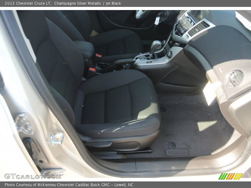 Champagne Silver Metallic / Jet Black 2013 Chevrolet Cruze LT