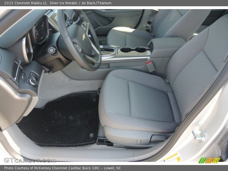 Silver Ice Metallic / Jet Black/Titanium 2013 Chevrolet Malibu LS
