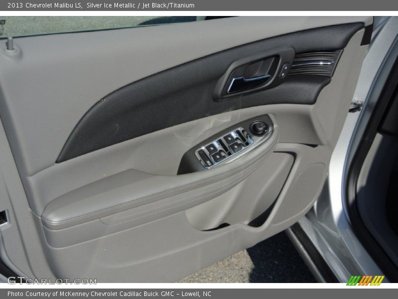 Silver Ice Metallic / Jet Black/Titanium 2013 Chevrolet Malibu LS